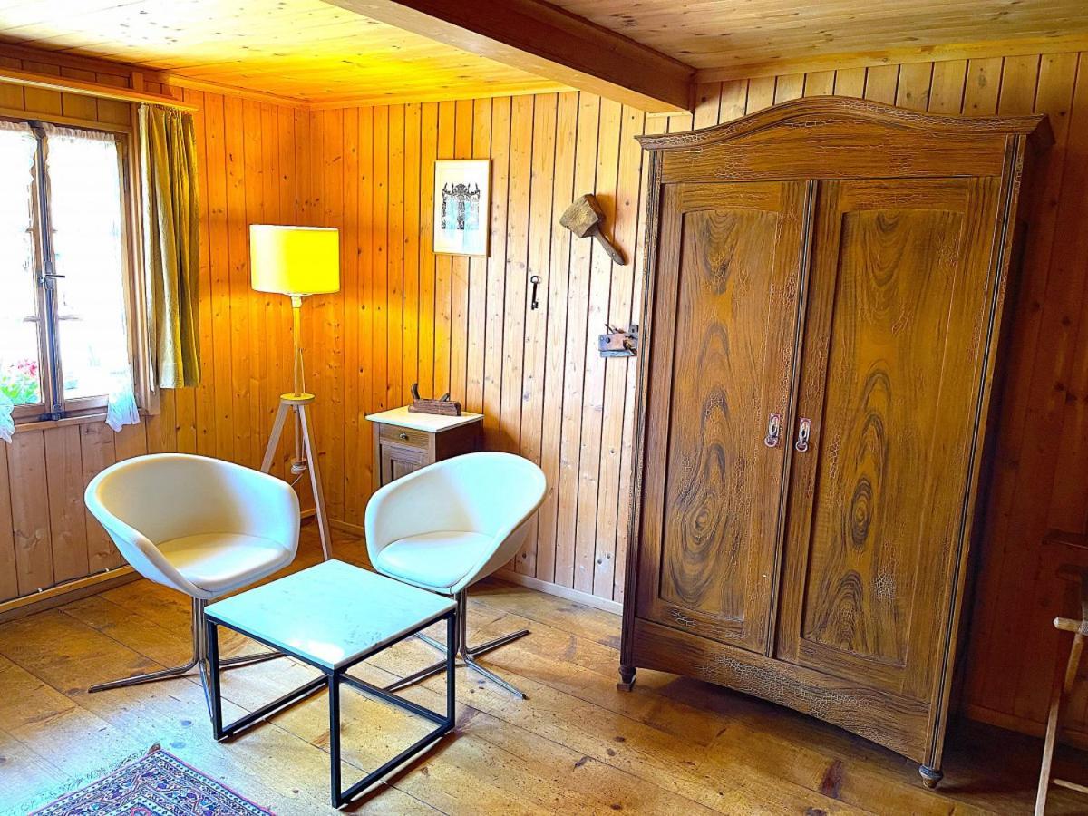 Swisshut Stunning Views Alps Lake - Chalet Erli Därligen Zewnętrze zdjęcie